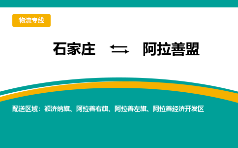 石家庄到阿拉善盟物流公司-专业团队/提供包车运输服务