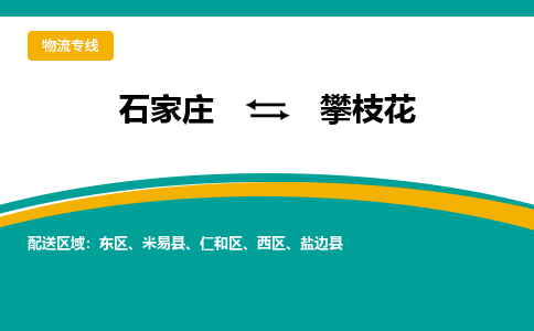 石家庄到攀枝花物流公司一站式物流服务-安全送达