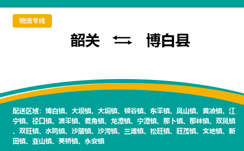 韶关到博白县物流公司-韶关到博白县物流专线-点对点运输