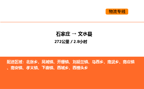 石家庄到文水县物流公司|石家庄到文水县货运专线-高效快捷
