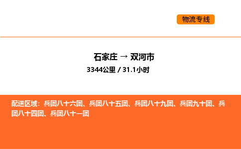 石家庄到双河市物流公司/整车零担(全境一站达) 石家庄到双河市物流公司/整车零担(全境一站达)
