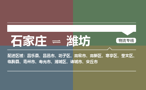 石家庄直达潍坊物流货运 -整车运输专线(丢损必赔)