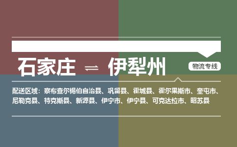 石家庄至伊犁州货运专线-石家庄至伊犁州物流公司/零担专线公司
