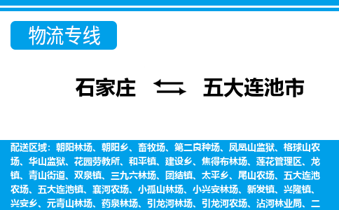 石家庄到五大连池市物货运公司-节假日无休发车，价格合理！