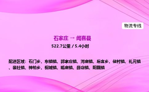 石家庄到闻喜县物流公司-货运专线2026省市县<高效准时> 石家庄到闻喜县物流公司-货运专线2026省市县<高效准时>