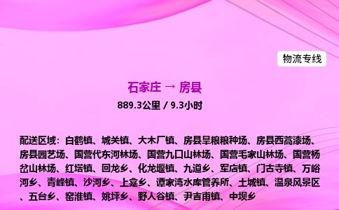 石家庄到房县物流公司-货运专线2026省市县<高效准时> 石家庄到房县物流公司-货运专线2026省市县<高效准时>
