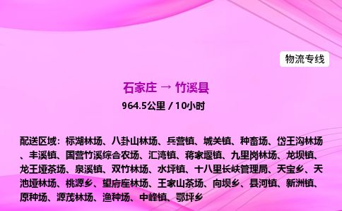 石家庄到竹溪县物流公司-货运专线2026省市县<高效准时> 石家庄到竹溪县物流公司-货运专线2026省市县<高效准时>