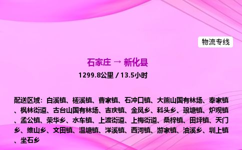 石家庄到新化县物流公司-货运专线2026省市县<高效准时> 石家庄到新化县物流公司-货运专线2026省市县<高效准时>