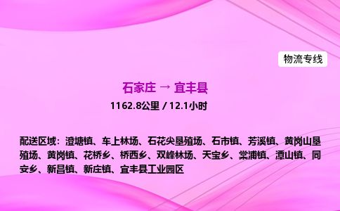 石家庄到宜丰县物流公司-货运专线2026省市县<高效准时> 石家庄到宜丰县物流公司-货运专线2026省市县<高效准时>
