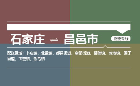 石家庄到昌邑市物流公司-石家庄到昌邑市货运专线2026省市县提供送货上门