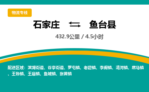 定州到鱼台县物流专线-石家庄至鱼台县物流公司/省市县均可运输