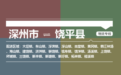 深州到饶平县物流公司-搬家行李托运2026(专线快运/全境直达)