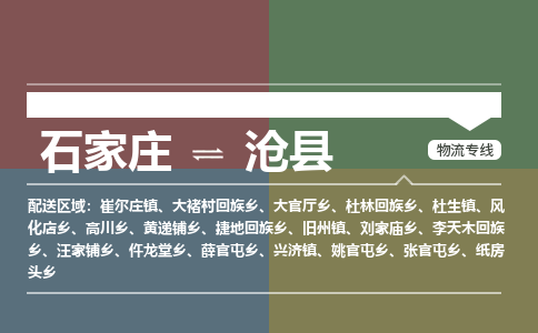 正定到沧县物流公司-物流专线中途不涨价「天天发车」